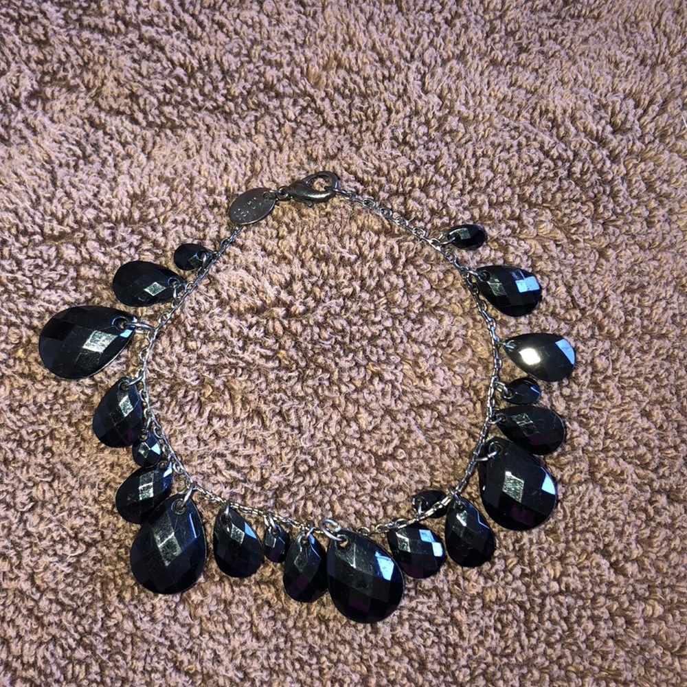 Black jewel bracelet